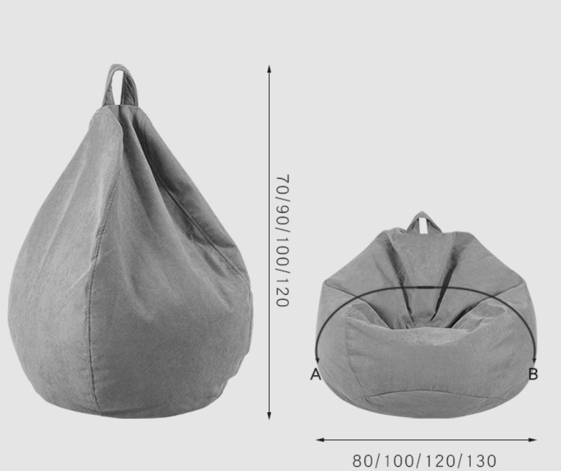 Tear Drop Bean Bag Chair - 4