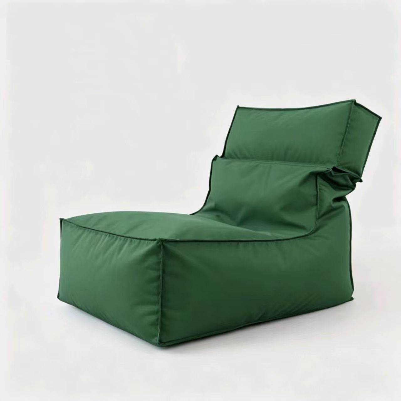 Folded Beach Bean Bag - Green - Folded Beach Bean Bag Chair Manufacturer & China Factory