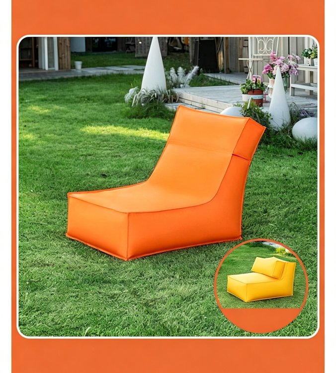 Garden Folded Beach Bean Bag Chair - Folded Beach Bean Bag Chair Manufacturer & China Factory