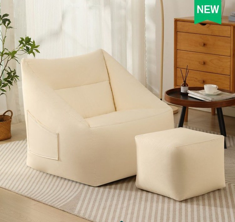 Rose Drop Bean Bag With Footstool detail 1